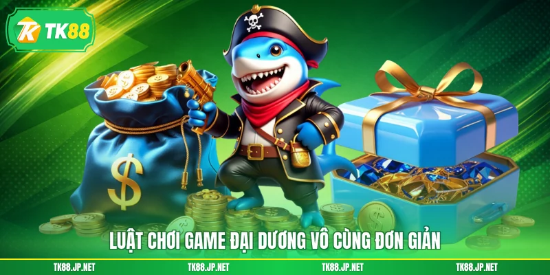 Luật chơi game đại dương vô cùng đơn giản