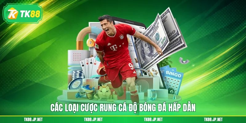 Các loại cược rung cá độ bóng đá hấp dẫn